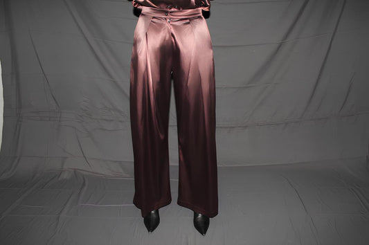 Satin lounge trousers